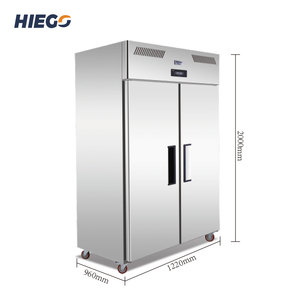 Congélateurs verticaux pour cuisine commerciale à 4 portes, réfrigérateur de grande capacité, équipement - Product Image 3