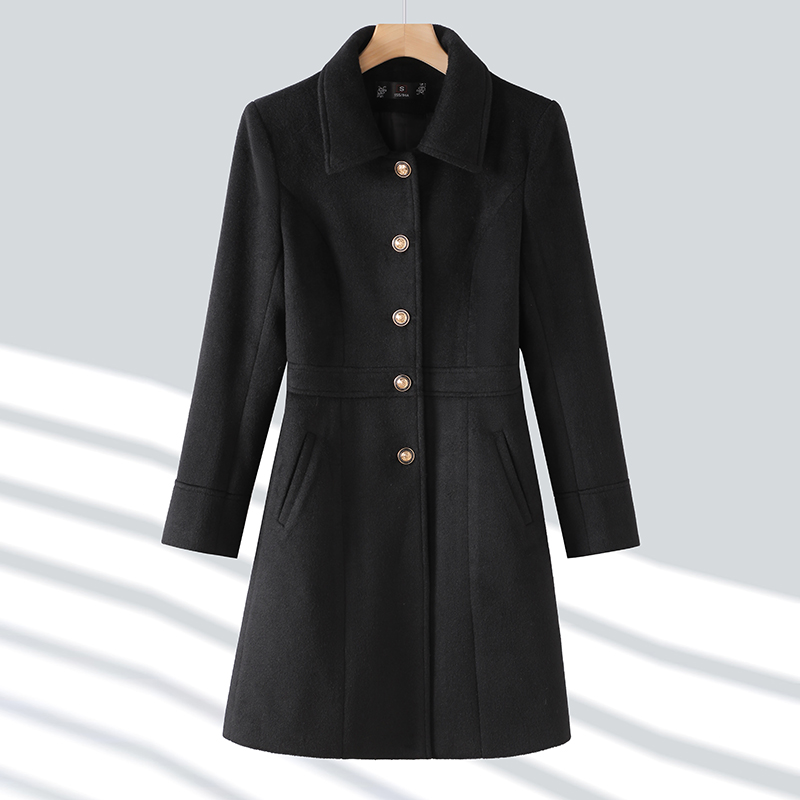 Wholesale High Quality Black Long Cashmere Wool Coat Women Casual Winter Long Woolen Coats Button Decoration Varsity Jacket| Alibaba.com Wholesale High Quality Black Long Cashmere Wool Coat Women Casual Winter Long Woolen Coats Button Decoration Varsity Jacket| Alibaba.com