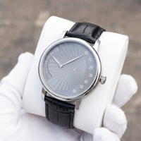 Montre automatique de luxe OEM personnalisée avec logo, mouvement SW200, 40 mm, mécanique, rétrograde, heure sautante, complication, fabricant de montres-bracelets