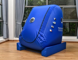 Chambre hyperbare à coque souple <span class=keywords><strong>MACY</strong></span>-PAN 1.5 ATA, pour position allongée et assise, capsule d'oxygénothérapie HBOT pour le bien-être à domicile, certifiée CE ISO - Product Image 2