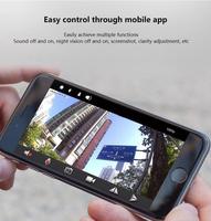 Caméra de surveillance intelligente sans fil A9 Caméra réseau à distance mobile intérieure et extérieure à vision nocturne HD pour la maison