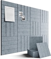 Tableau d'affichage décoratif en feutre rose auto-adhésif en fibres de polyester haute densité pour la maison, le bureau et le studio