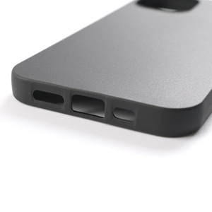 Cover per <span class=keywords><strong>Telefono</strong></span> Ultra Sottile e Leggera per iPhone 17 16 15 Pro Max, Custodia Posteriore in TPU Morbido Opaco <span class=keywords><strong>Nero</strong></span> XR - Product Image 4