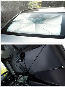 Bloqueador de calor para rayos UV, <span class=keywords><strong>Protector</strong></span> de visera plegable para coche, parasol de paraguas, cubierta para parabrisas - Product Image 5