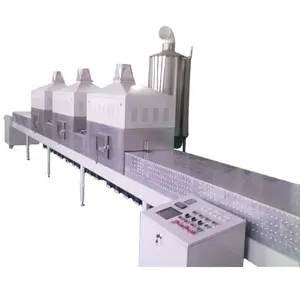 continuous tunnel type microwave drying machine Sterilization equipment