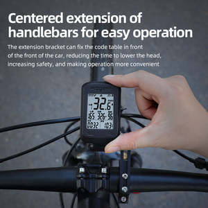 Soporte Extendido para Ciclocomputador de Acero Inoxidable, Compatible con Garmin, Wahoo, Bryton, <span class=keywords><strong>Cycplus</strong></span>, CooSpo - Product Image 4