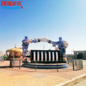 Manèges à sensations fortes pour parcs d'attractions en plein air : Manèges rotatifs <span class=keywords><strong>Combat</strong></span> Robocop sur remorque - Product Image 6