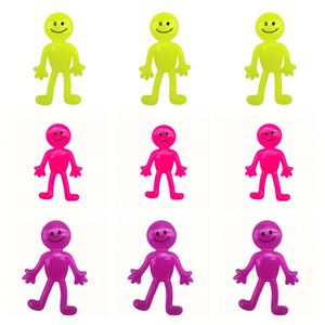 Poupées extensibles en gel souple TPR, jouets anti-stress à visage souriant, figurines expressives - Product Image 3