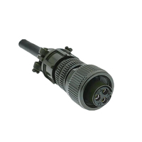 Connecteur métallique étanche à 3 broches MIL-C-5015 MS3106A/MS3108A, prise 10SL-3S pour prise Amphenol MS3102A 10SL-3P