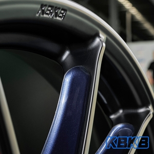 Nouvelles jantes forgées en magnésium KBKB bicolores noir mat intérieur bleu 17-21 pouces 25 mm pour SUV tout-terrain, pièces de rechange OEM personnalisées - Product Image 3