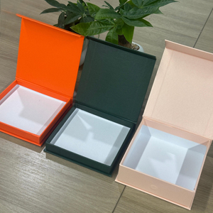 Cao cấp tùy chỉnh màu Hồng cứng nhắc bao bì giấy từ đồ trang sức Hộp quà tặng cho đồng xu cản trở gấp sẵn sàng cho bán buôn vận chuyển - Product Image 1