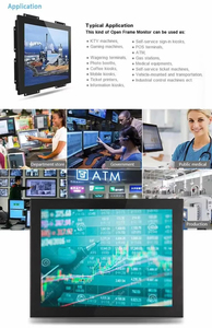 Công nghiệp bảng điều chỉnh Điện Trở Điện trở 1024x600 7 inch mở khung <span class=keywords><strong>LCD</strong></span> màn hình cảm ứng màn hình với VGA USB cho kiosk ATM - Product Image 6