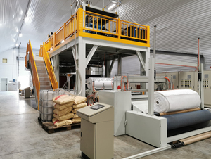 YINGYANG Eritme-kahverengi Kumaş Üretim Hattı Makinesi, SMS Dokumasız Otomatik Çalışma, Çevre Dostu, Jiangsu Menşeli - Product Image 4