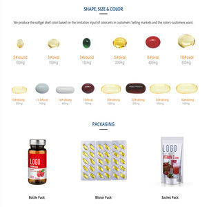 OEM/ODM Capsules de <span class=keywords><strong>Coenzyme</strong></span> CoQ10 Softgel de haute qualité 400mg Supplément de santé cardiaque PQQ L-Carnitine - Product Image 4