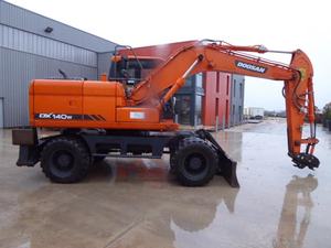 เดิมใช้ Doosan รถขุด DH140w-7 DH150w Doosan รถขุดล้อยาง - Product Image 5