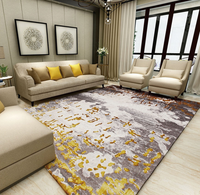 Tapis de luxe modernes pour salon, tapis moelleux décoratifs 3D, prix compétitifs