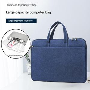 Maletín para Portátil Oxford Impermeable, Maletín de Negocios, Duradero, de Hombro, 15.6 Pulgadas, a Prueba de Golpes, de Cuero, Ligero - Product Image 6