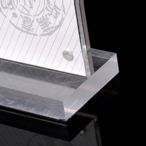 KS A4 A5 A6 thân thiện với môi trong suốt Acrylic dấu hiệu rõ ràng & giữ <span class=keywords><strong>Menu</strong></span> với t hình dạng từ cơ sở dán loại - Product Image 4