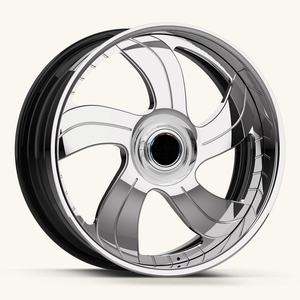 Rines Forjados de Disco Profundo 5x127 <span class=keywords><strong>TR</strong></span> 09011, Juego de 2 Piezas, Rines de Lujo en Plata Pulida, 18 20 21 22 24 26 Pulgadas - Product Image 4