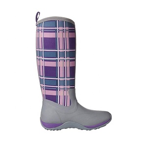 Chaude en gros de mode en plein air en néoprène imperméable à l'eau de pluie de <span class=keywords><strong>chasse</strong></span> <span class=keywords><strong>botte</strong></span> en caoutchouc - Product Image 4