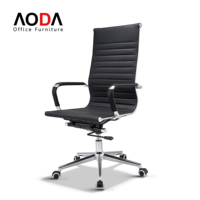 Chaise de bureau classique en métal avec base chromée, mobilier de bureau, chaise de bureau, Sillas De Escritorio, Sillas De Oficina
