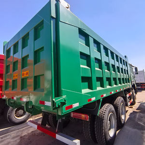 Camion à benne basculante vert Sinotruk HOWO 8x2, un tout nouveau camion de transport logistique d'exportation d'usine diesel, offre des prix compétitifs - Product Image 4