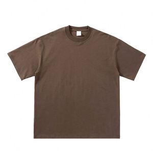 เสื้อยืดผู้ชายคุณภาพสูง 280gsm ผ้าฝ้าย 100% หนานุ่ม สไตล์ฮิปฮอป สตรีทแวร์ พิมพ์ลาย DTG ตามสั่ง ทรงโอเวอร์ไซส์ - Product Image 3
