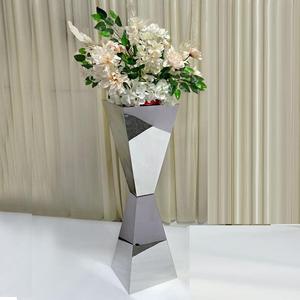Décoration de table de mariage dorée pour hôtel, guide routier extérieur, aménagement de fenêtre, <span class=keywords><strong>cérémonie</strong></span> événementielle - Product Image 6
