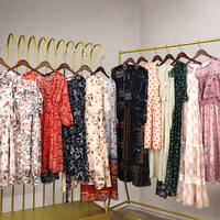 Robes d'été d'occasion pour femmes, styles variés, 45 kg MOQ, marque Gracer, livraison aléatoire, provenant de fabriques chinoises