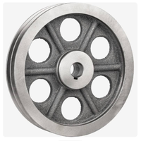 Poulie standard nationale type 2A à double gorge creuse 110500 en fonte pour moteur diesel, générateur, moteur, courroie trapézoïdale, alésage 20 mm