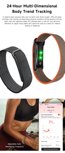 <b>Smart</b> Fitness <b>Bracelets</b> Wristband Screenless Health Monitoring Sports Non-screen Activity Tracker <b>Smart</b> Band DS500 - Product Image 3