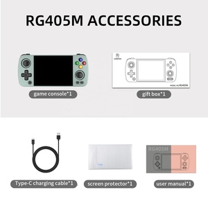 Nueva Consola de Juegos Portátil con Sistema Android 12, Más de 20 Simuladores Integrados, Joystick 3D Dual, WiFi, BT, <span class=keywords><strong>RG405M</strong></span> - Product Image 6