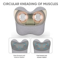 Coussin de massage électrique Shiatsu 3D à pétrissage profond, conception ergonomique pour la relaxation musculaire de la taille, la récupération et les soins quotidiens