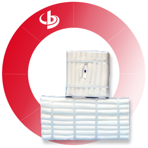 BOSHENG Plaques en fibre <span class=keywords><strong>de</strong></span> céramique ignifuge résistantes à la chaleur 1430 Panneau <span class=keywords><strong>de</strong></span> <span class=keywords><strong>laine</strong></span> céramique à haute teneur en zirconium pour poêles à four - Product Image 1