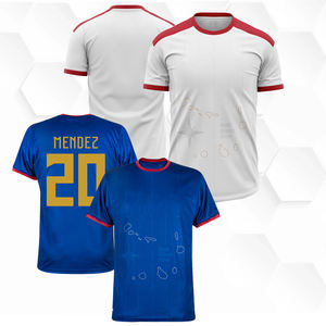Hochwertige benutzer definierte Fußball trikots Neueste Stile African Football Club Nr. 20 Mendez Kap Verde Heim-und Auswärts trikots - Product Image 1