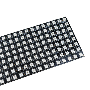 Pannello <span class=keywords><strong>LED</strong></span> WS2812B Indirizzabile Individualmente DC5V, Modulo Schermo Flessibile Digitale RGB WS2812, Matrice Luminosa 8x32 256 Pixel - Product Image 1