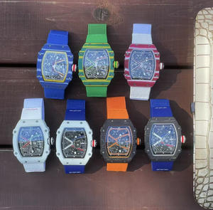 Nuevo Reloj de Lujo 2026 de Alta Calidad en Fibra de Carbono, Ultrafino de 7.8mm, Ultraligero de 35g, Movimiento Mecánico Automático Deportivo con Tourbillon - Product Image 3