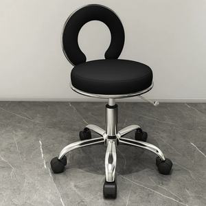 Factory Salon Swivel <b>Chair</b> Adjustable Pedicure Pedicure Stool Salon Stool <b>Chair</b> with Backrest Beauty Salon Furniture Modern - Product Image 4