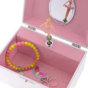 Pure White Dance Ballerina Wooden Musical <strong>Jewellery</strong> <strong>Box</strong> Joyero Caja Musical Jewelry Storage <strong>Music</strong> <strong>Box</strong> for Girls Gift - Product Image 4