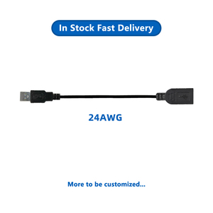 4-Core USB Male to Female Cable Charging Data 24+28 AWG 2M Transfer I1-4-7 200cm I1-4-7 I1-4-7 200cm I1-4-7 I1-4-7 - Product Image 2