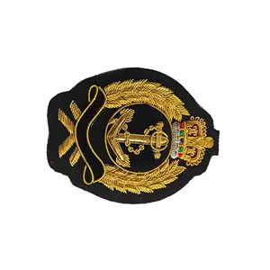 Reasonable Prices Hand Made Bullion Wire Embroidered Wings Badges OEM Best Quality Wings Embroidery Badges - Product Image 2