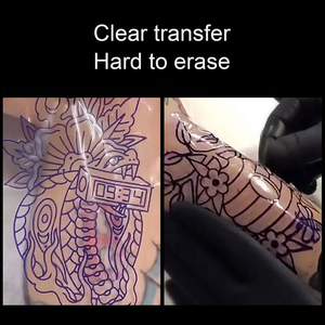 Transparent <b>Tattoo</b> Transfer Film 50pcs Clear Stencil Pattern <b>Paper</b> for Thermal <b>Tattoo</b> Transfer Machine - Product Image 3