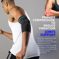 VBOSi 7087 Pro 3D Compression coude manchon usine nouvelle orthèse élastique pour hommes et femmes Tennis coude soutien pour les entraînements de gymnastique