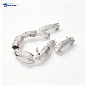 Tubería de Escape Turbo de Alto Rendimiento para BMW M5 G90 Sedán G99 Touring S68 4.4L V8 Twin Turbo, Acero Inoxidable 304, Alto Flujo, para Carreras - Product Image 4