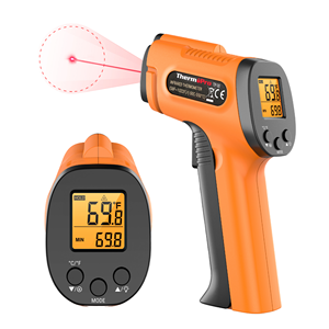 ThermoPro Digital Laser <span class=keywords><strong>Gun</strong></span> Termômetro para <span class=keywords><strong>Amazon</strong></span> Top Seller para Uso Industrial Doméstico Forno & Monitoramento da Temperatura Alimentar - Product Image 1