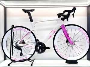 <span class=keywords><strong>GIOO</strong></span> Toray T800 Pink 53/58MM Llanta de rueda de bicicleta de carreras de alta calidad 700c Ruedas de Ciclismo de Ciudad de carretera con sistema de freno de disco - Product Image 6