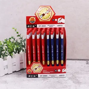 Fresh style 2024 new school supplies for students stationery High Quality Plastic Custom Cute 0.7mm mechanical roller pencil