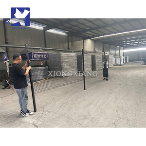 Dễ dàng lắp ráp nóng bán PVC tráng 3D hàng rào cong cho hàng rào ngoài trời hoặc vườn - Product Image 5