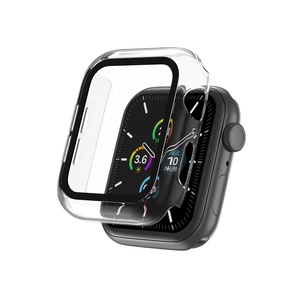 ขายส่งสเปรย์น้ำมันเคลือบพร้อมเคสใสสำหรับ Apple Watch 10/9/8/7/6 46 มม. 45 มม. 38 มม. เคสสมาร์ทวอทช์ วัสดุ PC ป้องกันรอยขีดข่วน - Product Image 1