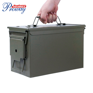 Thép đạn có thể với khóa chính không thấm nước cứng hộp lưu trữ cho Bullet - Product Image 1